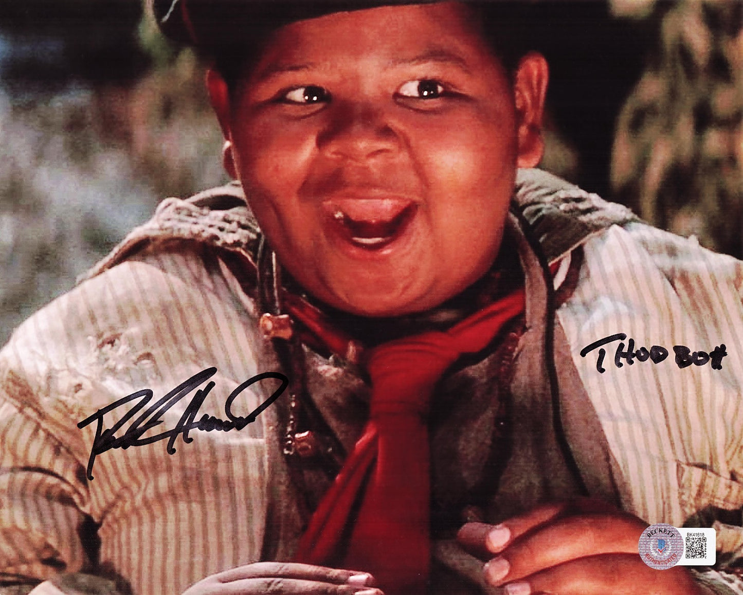 Raushan Hammond Signed HOOK Lost Boys 8x10 Photo w/Beckett BAS COA BK41618