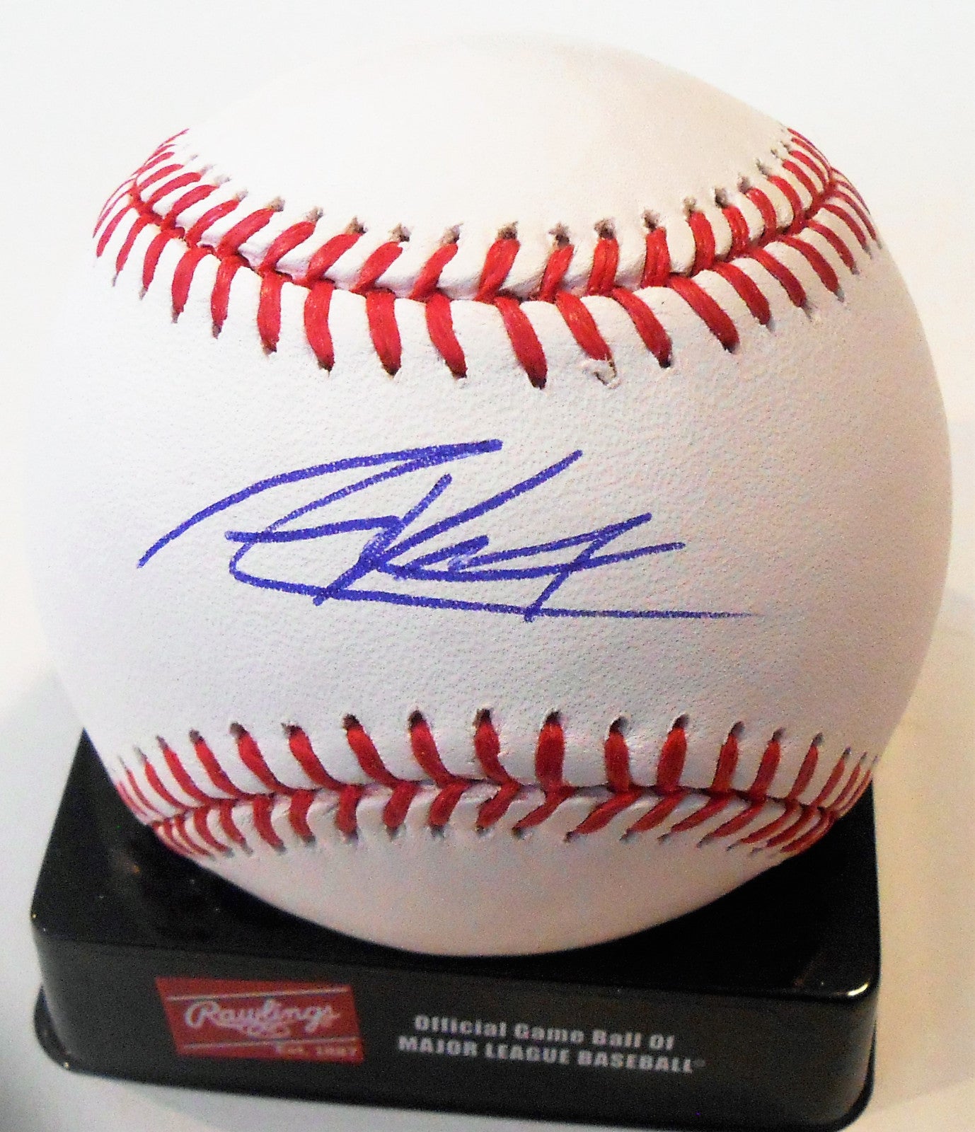 Austin Voth Signed Official Major League Baseball W/COA Washington Nationals