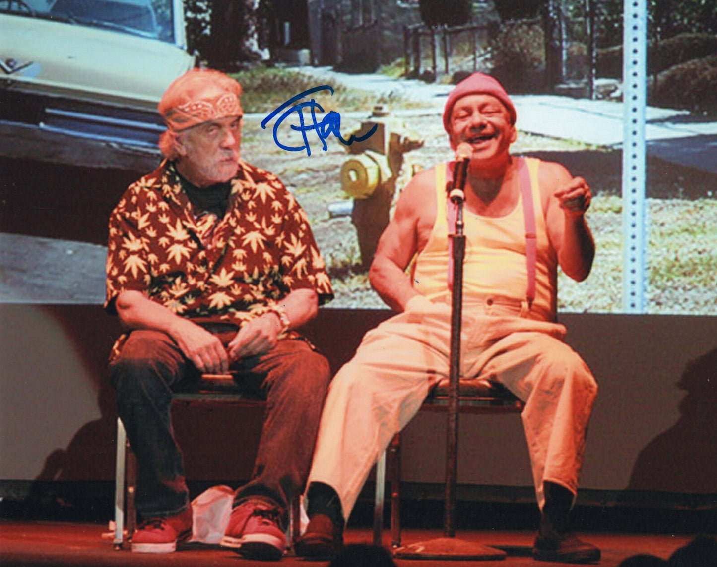 Tommy Chong Signed 8x10 Photo w/COA Up In Smoke #8