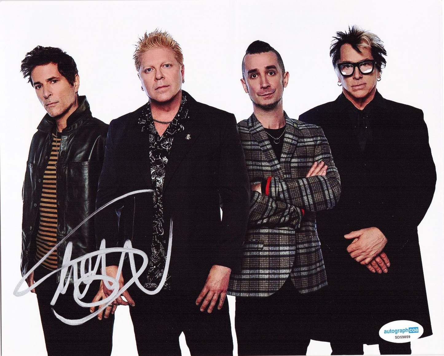Todd Morse The Offspring Punk Rock H2O Signed 8x10 Photo w/ACOA SD59859