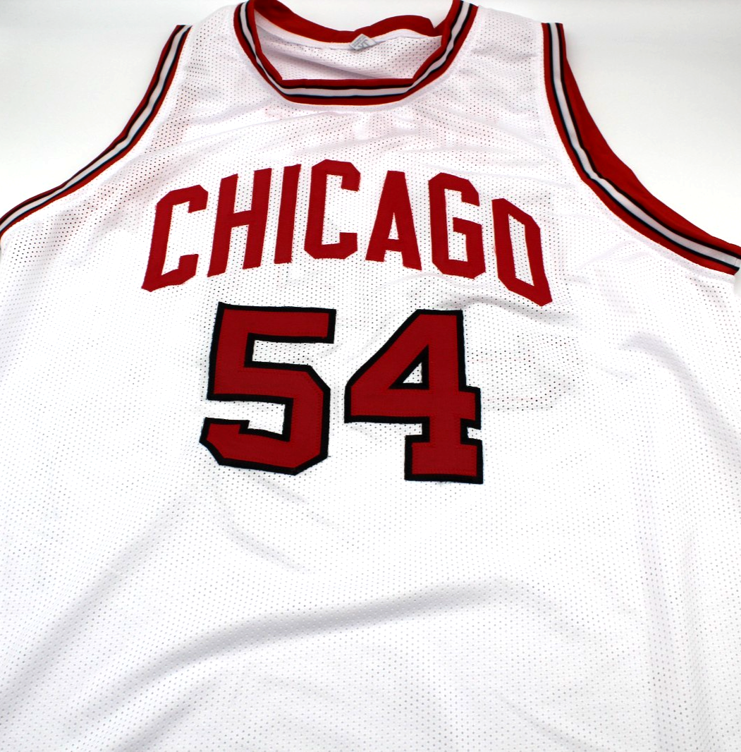 Horace Grant Signed Chicago Bulls XL Jersey W/Beckett BAS COA 2W819381