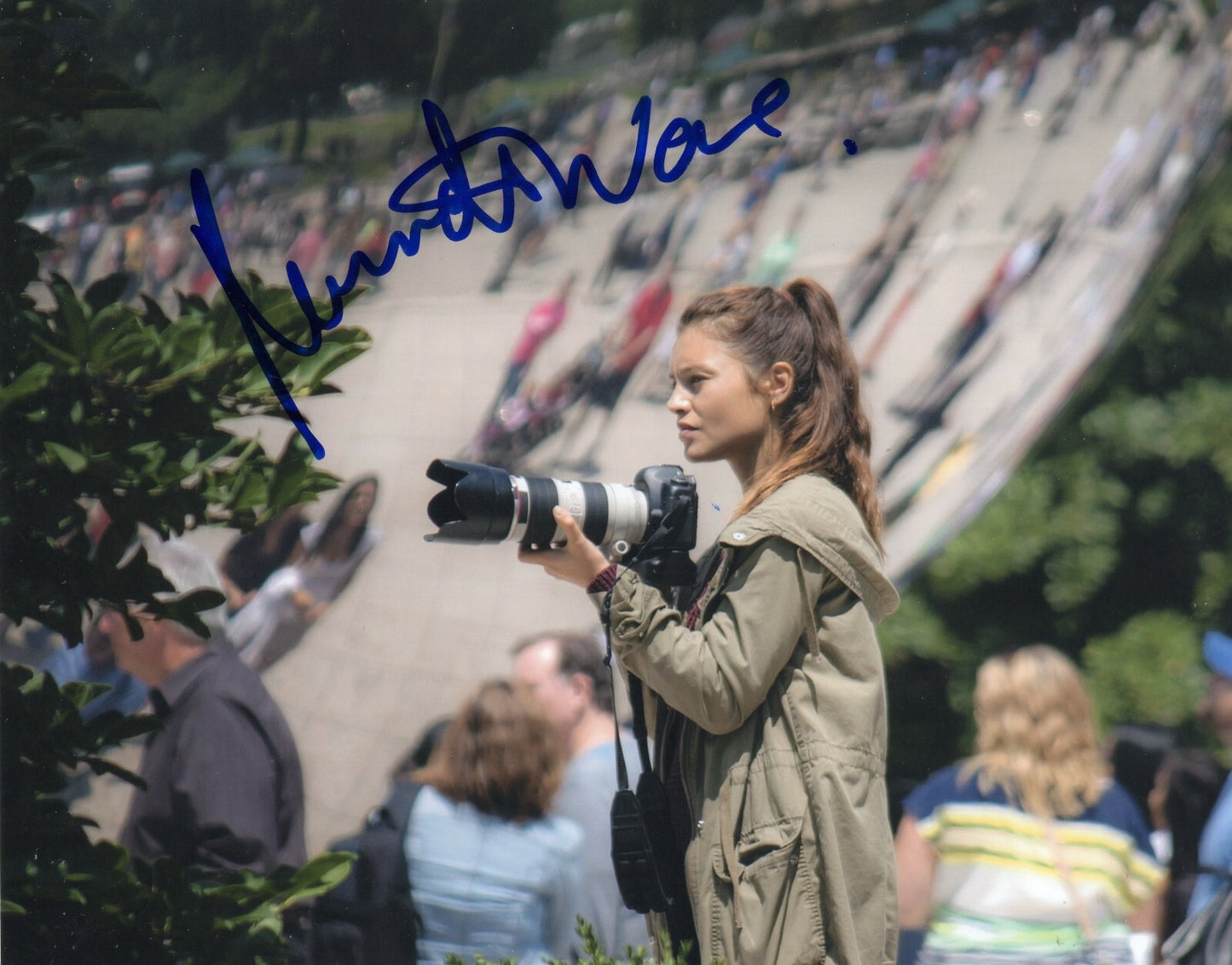Hannah Ware Signed 8x10 Photo w/COA Actress Emma Kane Boss Betrayal #1