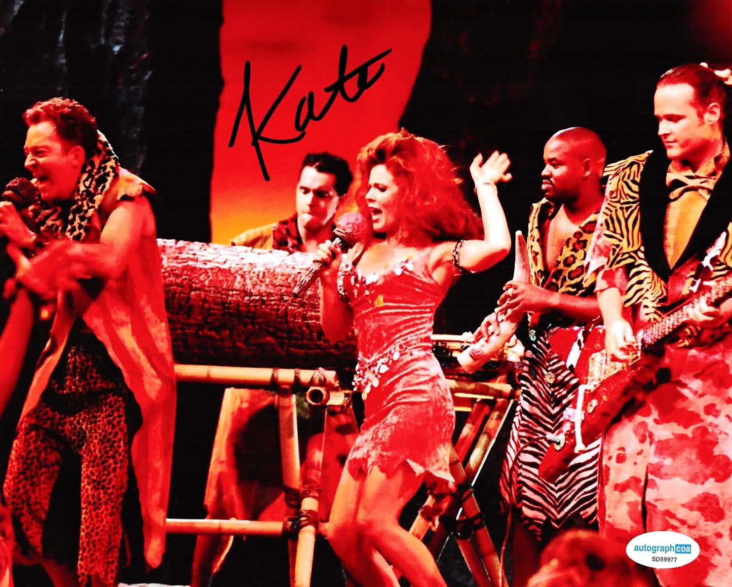 Kate Pierson The B 52's Signed 8x10 Photo w/Autograph COA ACOA SD59977