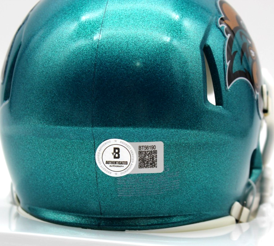 Dustin Johnson Signed Coastal Carolina Mini Helmet Masters w/Beckett BAS BT56190