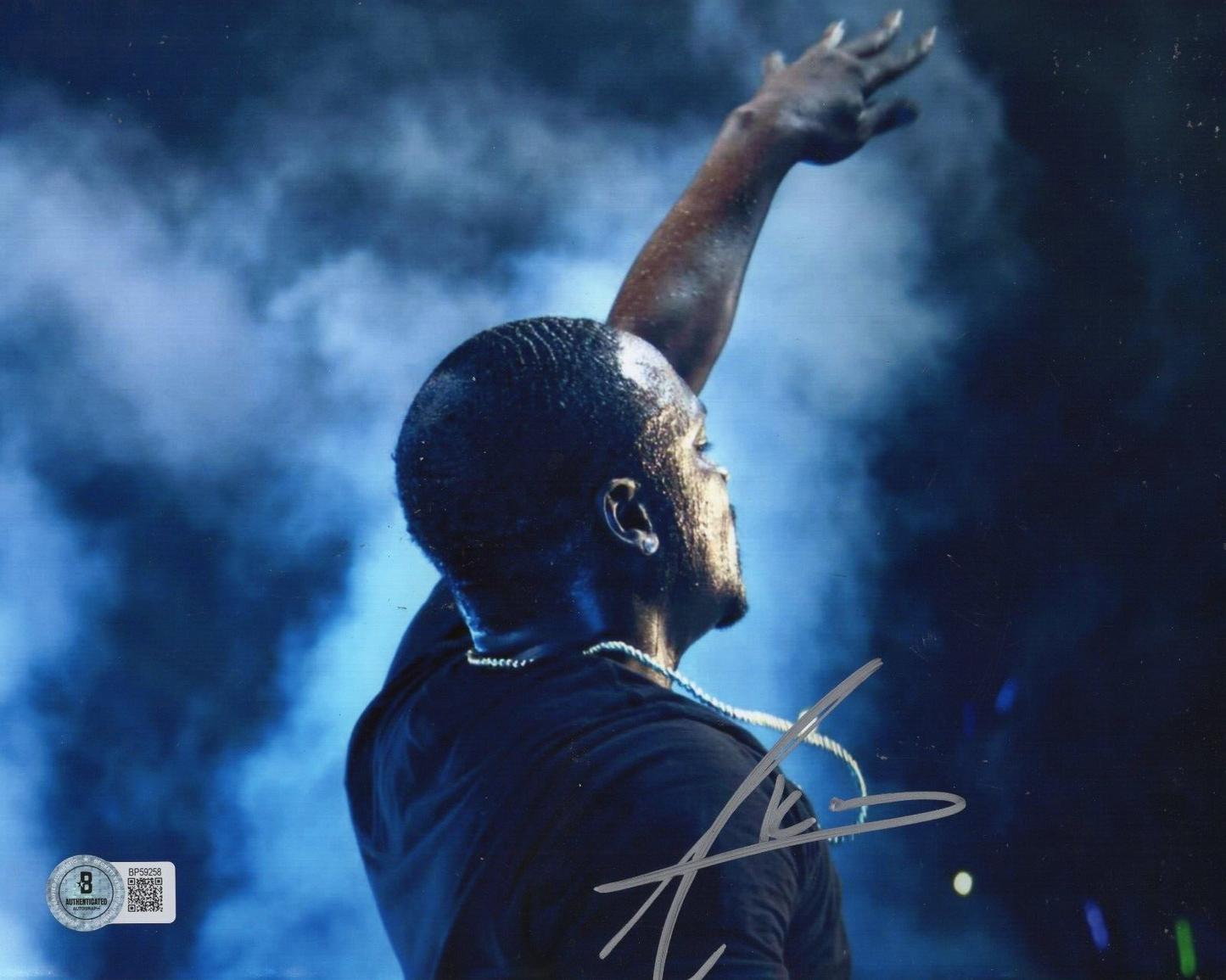 Akon Hip Hop Rap Konvict Locked Up Signed 8x10 Photo w/Beckett COA BP59258