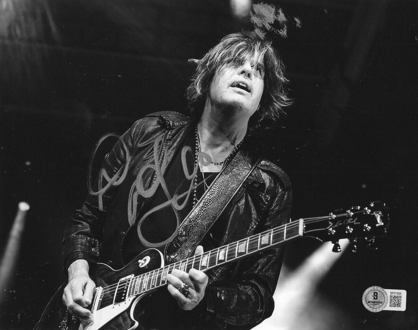 Dean DeLeo Stone Temple Pilots STP Signed 8x10 Photo w/Beckett COA BP01569