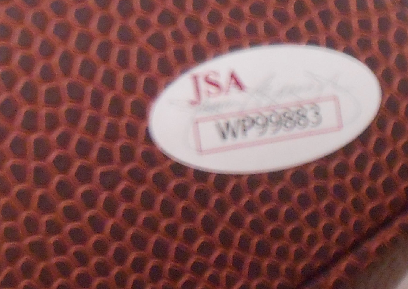 Laquon Treadwell Signed NFL Replica Game Football w/JSA COA WP99883 Vikings