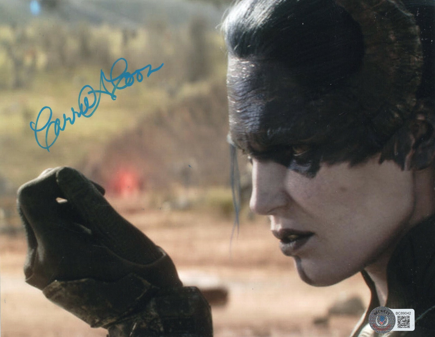 Carrie Coon Signed Avengers Proxima Midnight 8x10 Photo w/Beckett COA BC89042