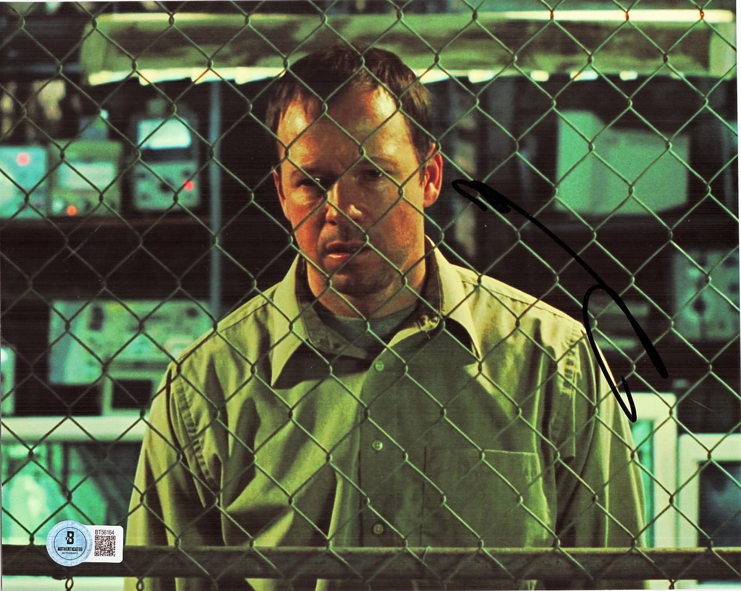 Donnie Wahlberg Signed NKOTB Reagan Blue Bloods 8x10 Photo W/Beckett COA BT56164