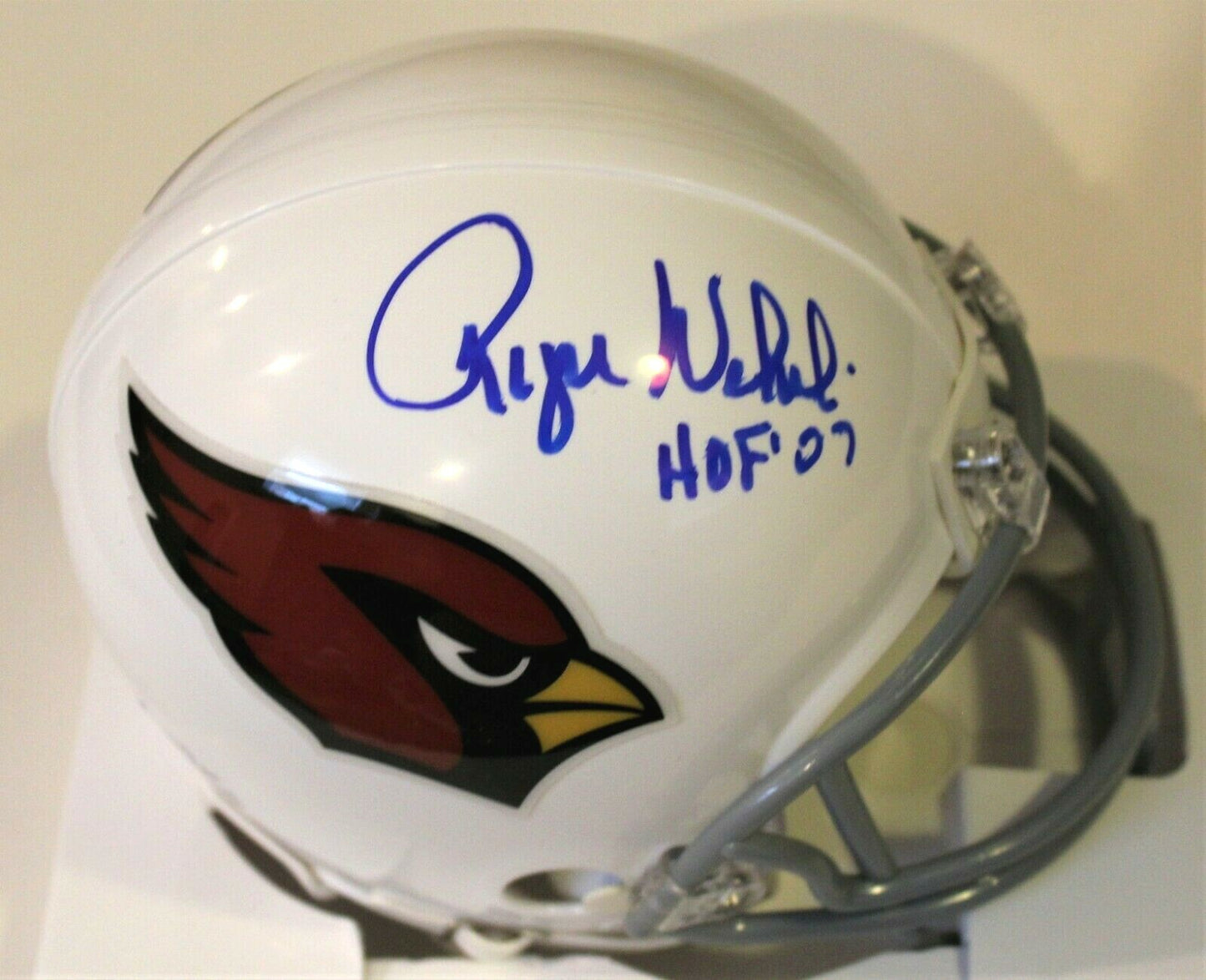 Roger Wehrli Signed Arizona Cardinals Mini Football Helmet W/COA HOF