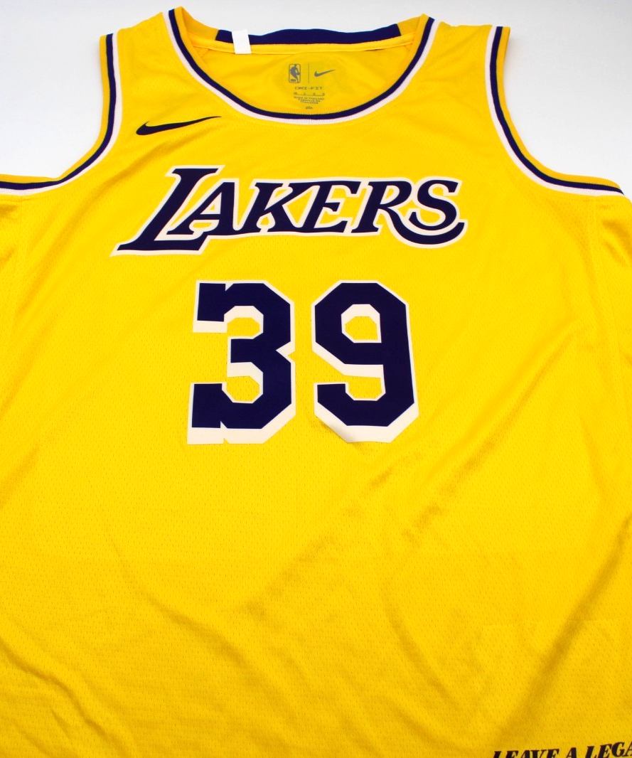 Dwight Howard Signed Los Angeles Lakers XL Jersey W/JSA COA CG39718