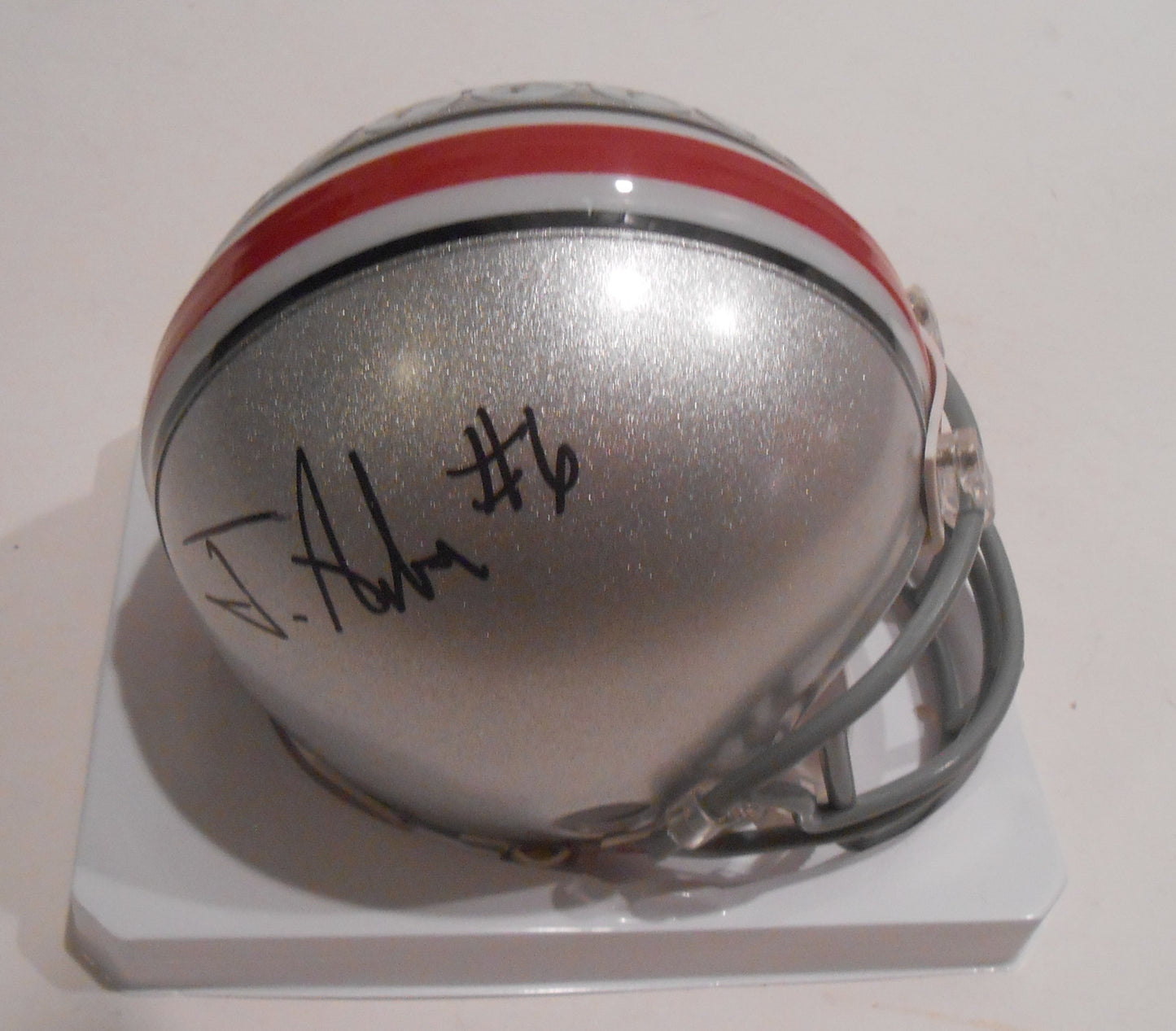 Torrance Gibson Signed Ohio State Buckeyes Mini Football Helmet w/COA C