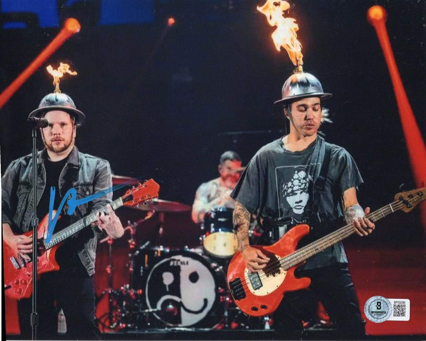 Patrick Stump Fall Out Boy Pop Rock Signed 8x10 Photo w/Beckett COA BP59296