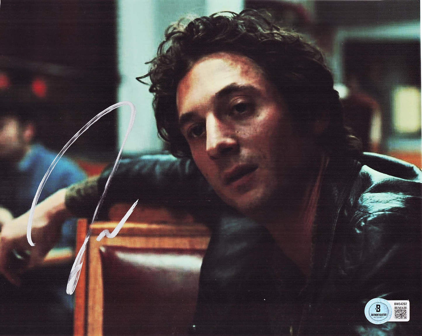 Jeremy Allen White Signed Springsteen Deliver Me 8x10 Photo w/Beckett BW54202