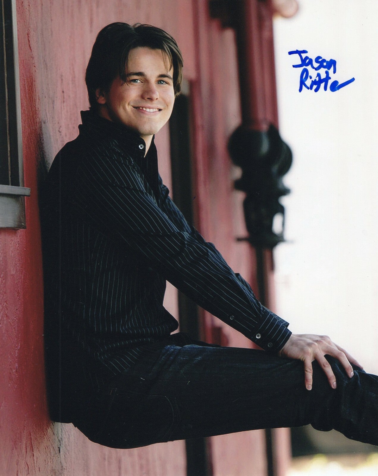 Jason Ritter Signed 8x10 Photo w/COA Parent Hood Joan Of Arcadia The Class #4