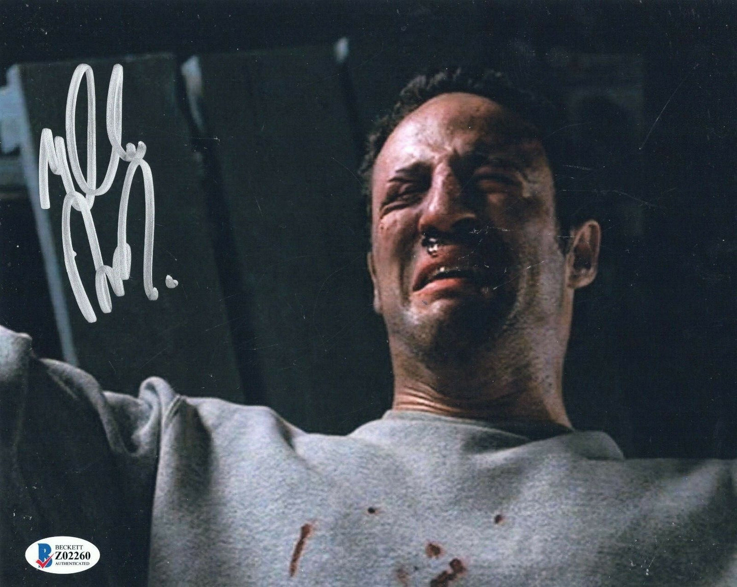 Lillo Brancato Signed The Sopranos TV Show 8x10 Photo w/Beckett COA Z02260