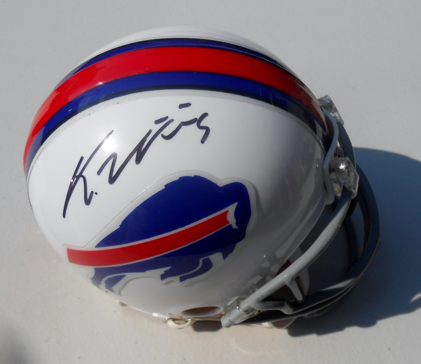 Karlos Williams Signed Buffalo Bills Football Mini Helmet w/COA