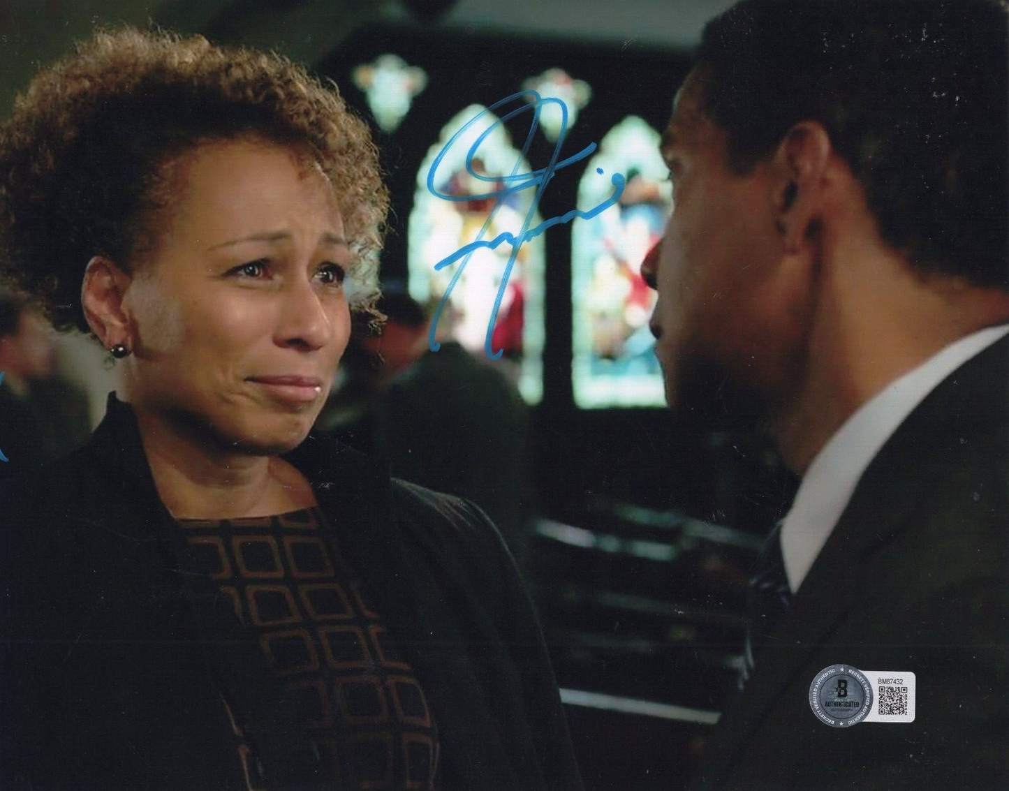 Tamara Tunie Law & Order SVU TV Series Signed 8x10 Photo w/Beckett COA BM87432