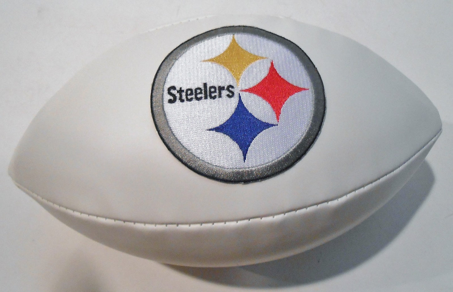 Dick LeBeau Signed Pittsburgh Steelers Logo Football w/JSA COA P03470
