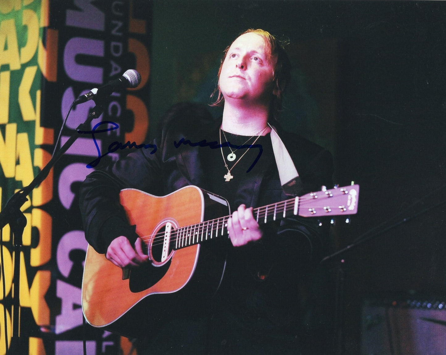 James McCartney Signed 8x10 Photo w/COA Musician Songwriter Strong As You #2