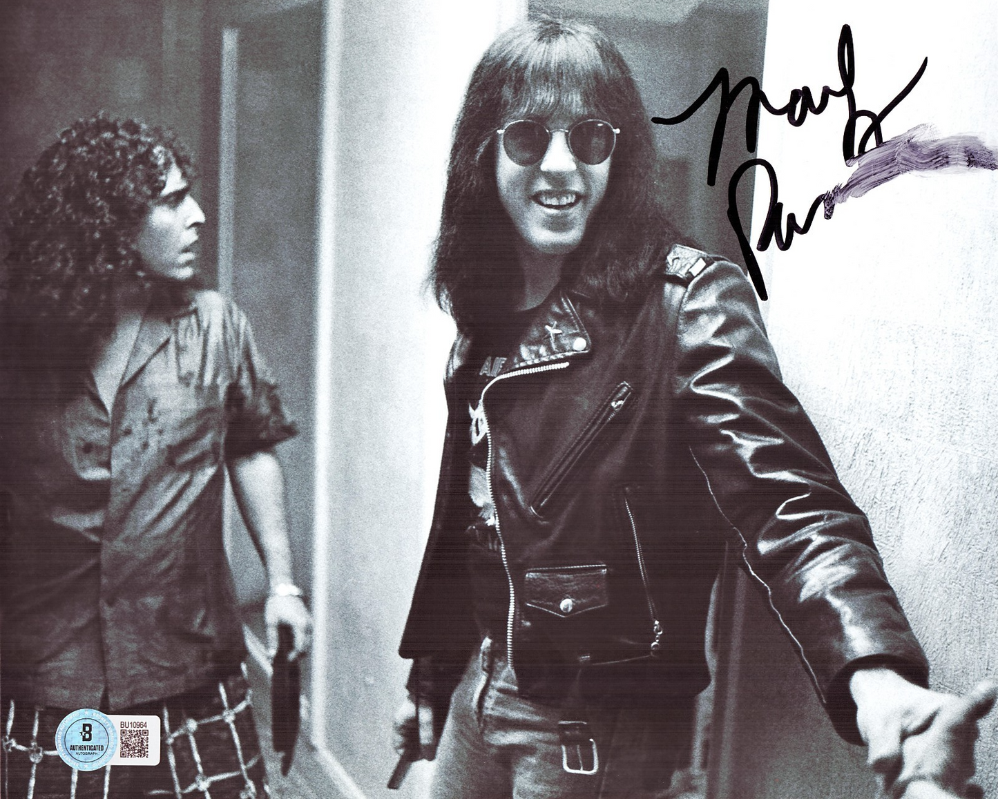 Marky Ramone Signed Rock N Roll The Ramones 8x10 Photo W/Beckett COA BU10964