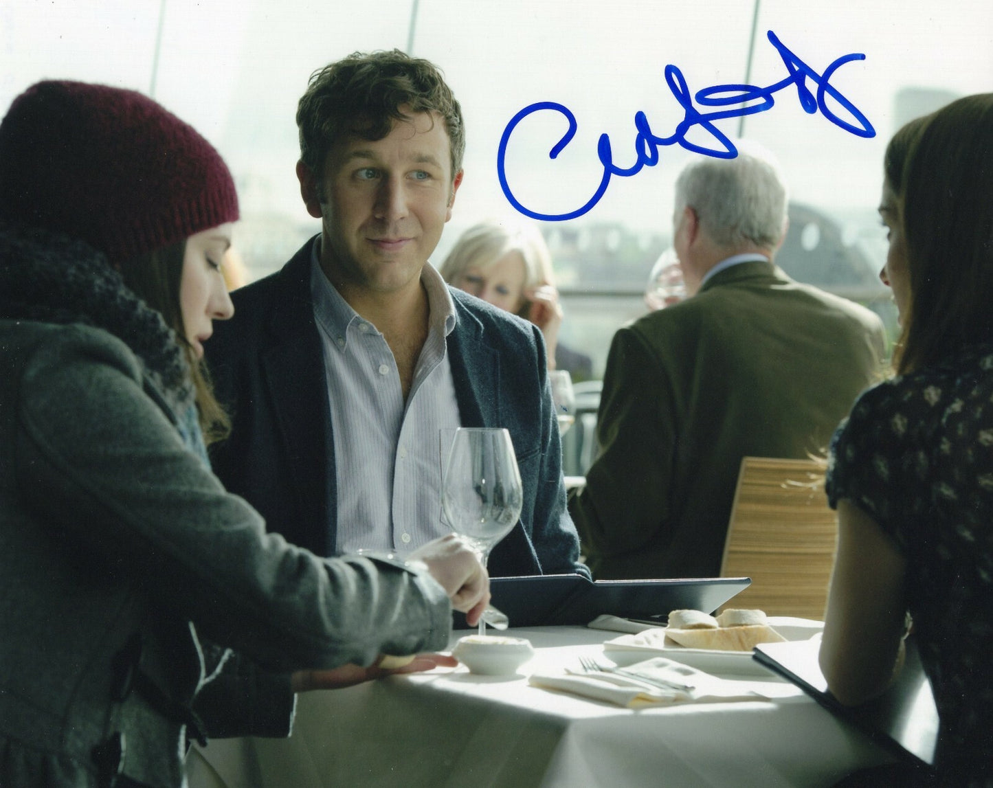 Chris O'Dowd Signed 8x10 Photo w/COA Brides Maids Get Shorty #3