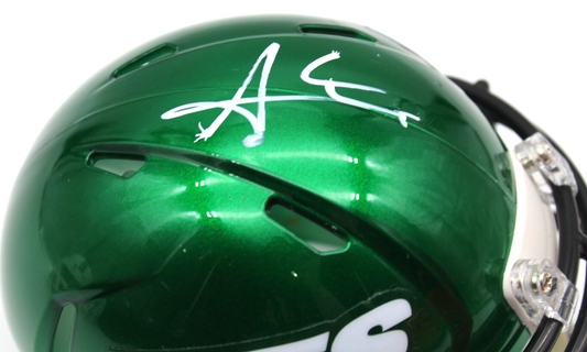 Aaron Glenn Signed New York Jets Mini Football Helmet w/Beckett BR63136