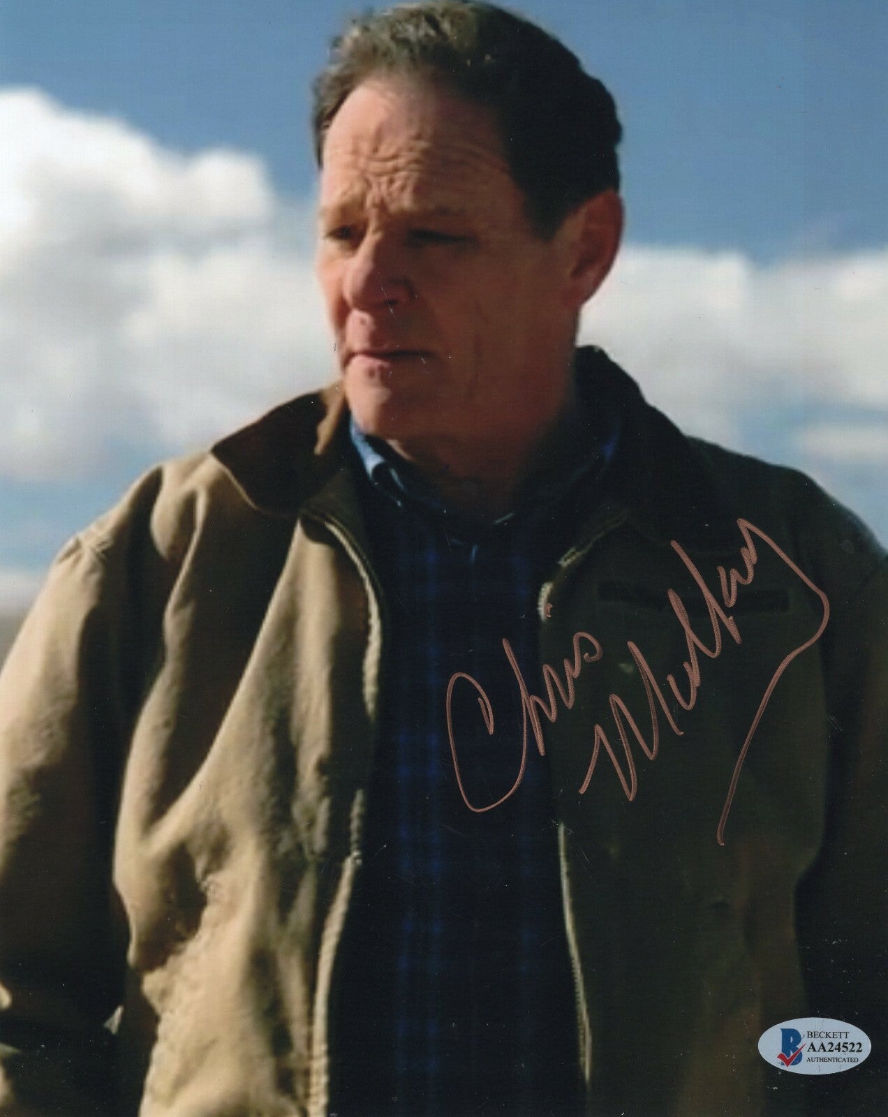 Chris Mulkey Signed 8x10 Photo Breaking Bad TV Show w/Beckett COA AA24522