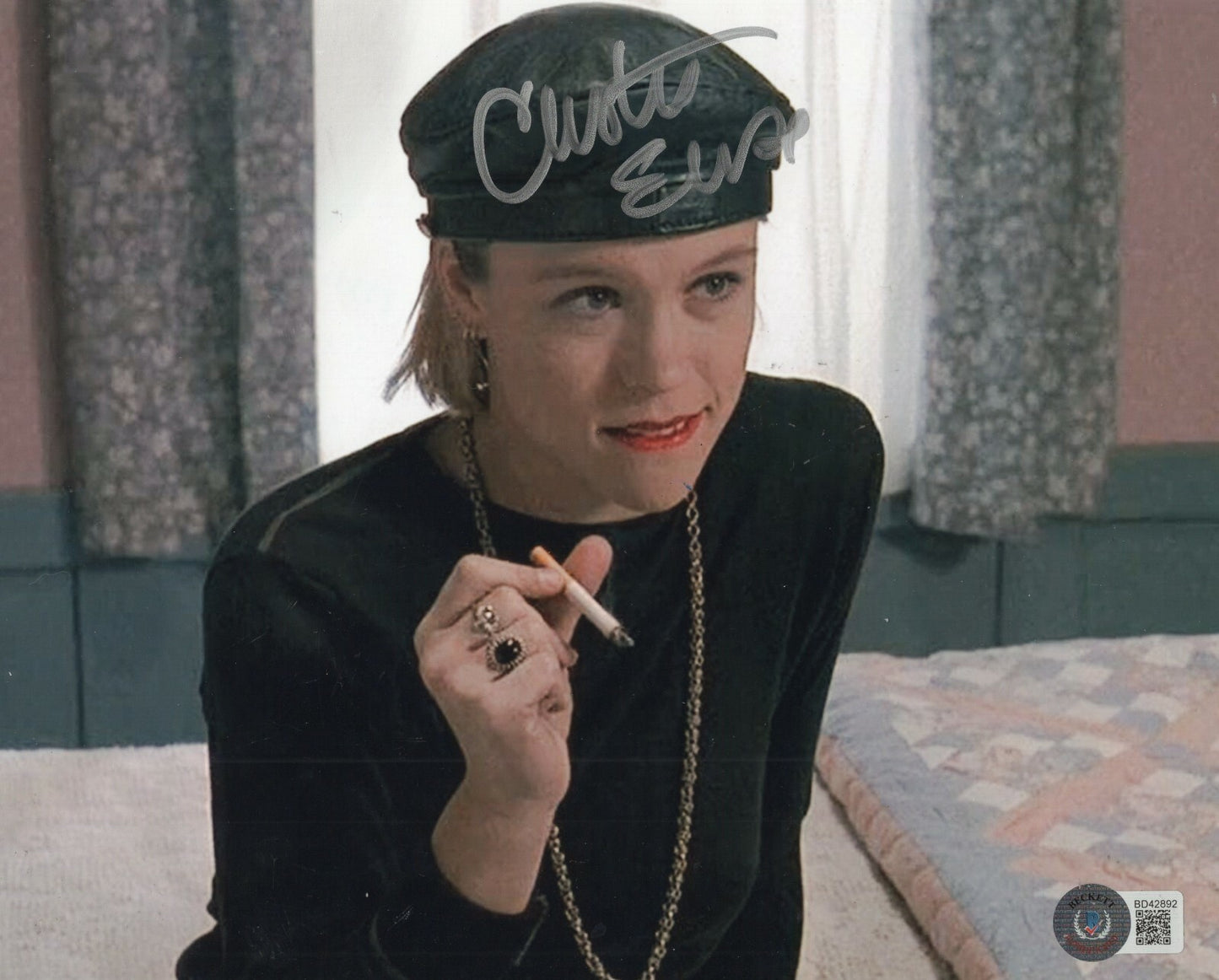 Christine Elise Signed Beverly Hill's 90210 8x10 Photo w/Beckett COA BD42892