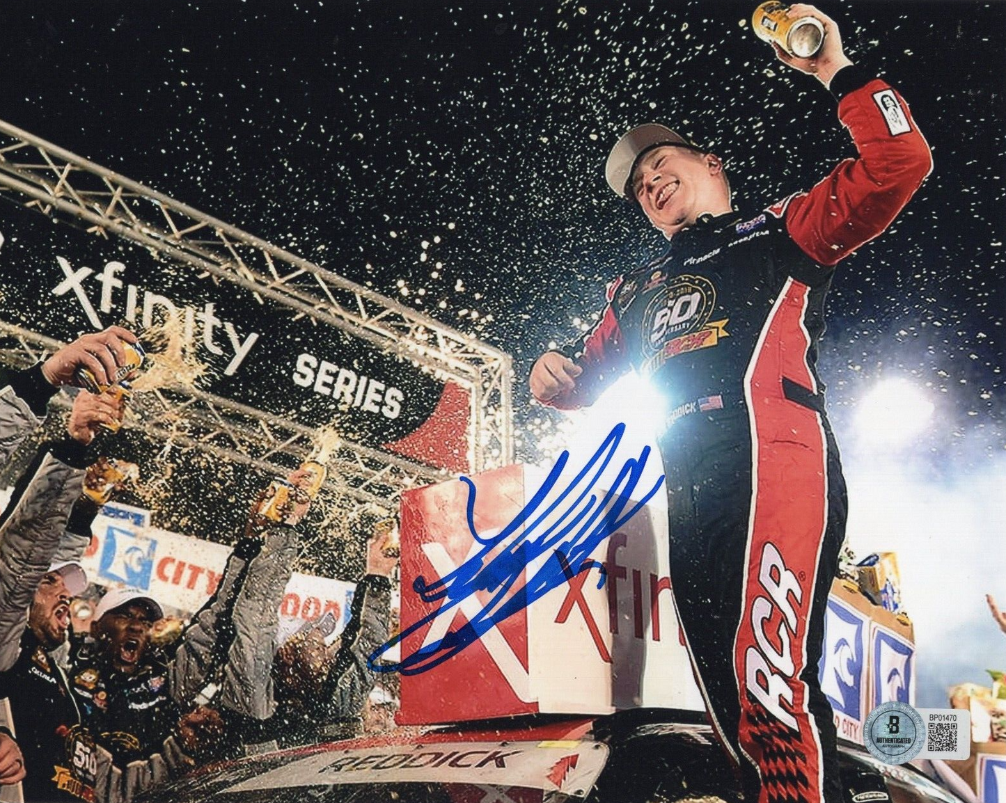 Tyler Reddick Nascar Racing Driver Signed 8x10 Photo w/Beckett COA BP01470