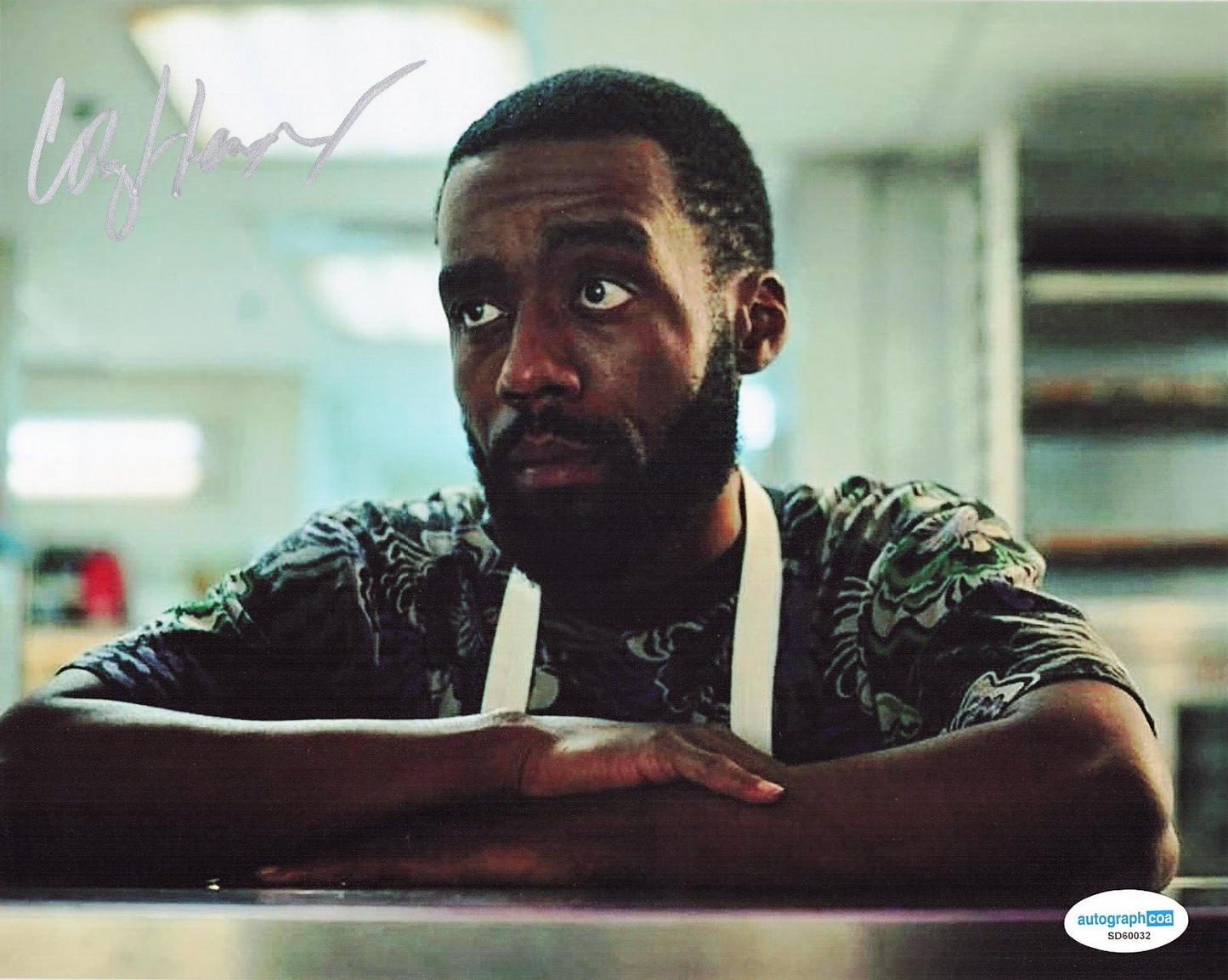 Corey Hendrix The Bear TV Show Gary Sweeps Signed 8x10 Photo w/ACOA SD60032