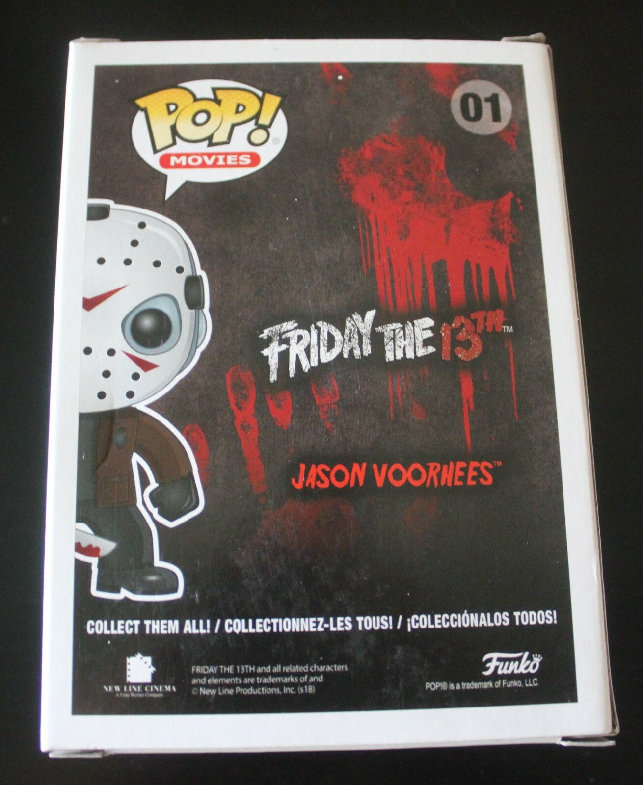 Christopher Swift Friday The 13th Jason Signed #01 Funko w/Beckett COA V77691