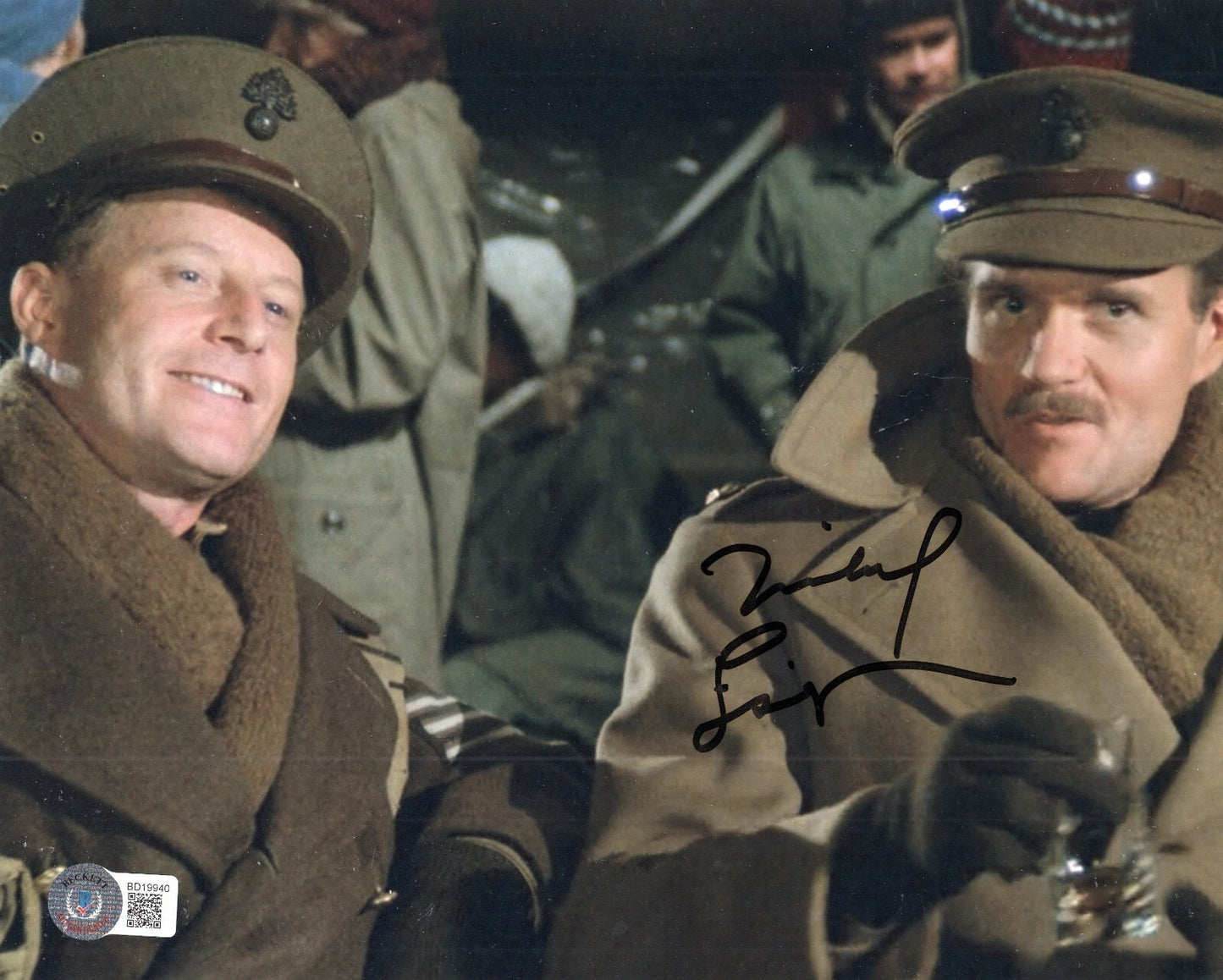 Michael Ensign Signed Mash TV Show 8x10 Photo w/Beckett COA BD19940