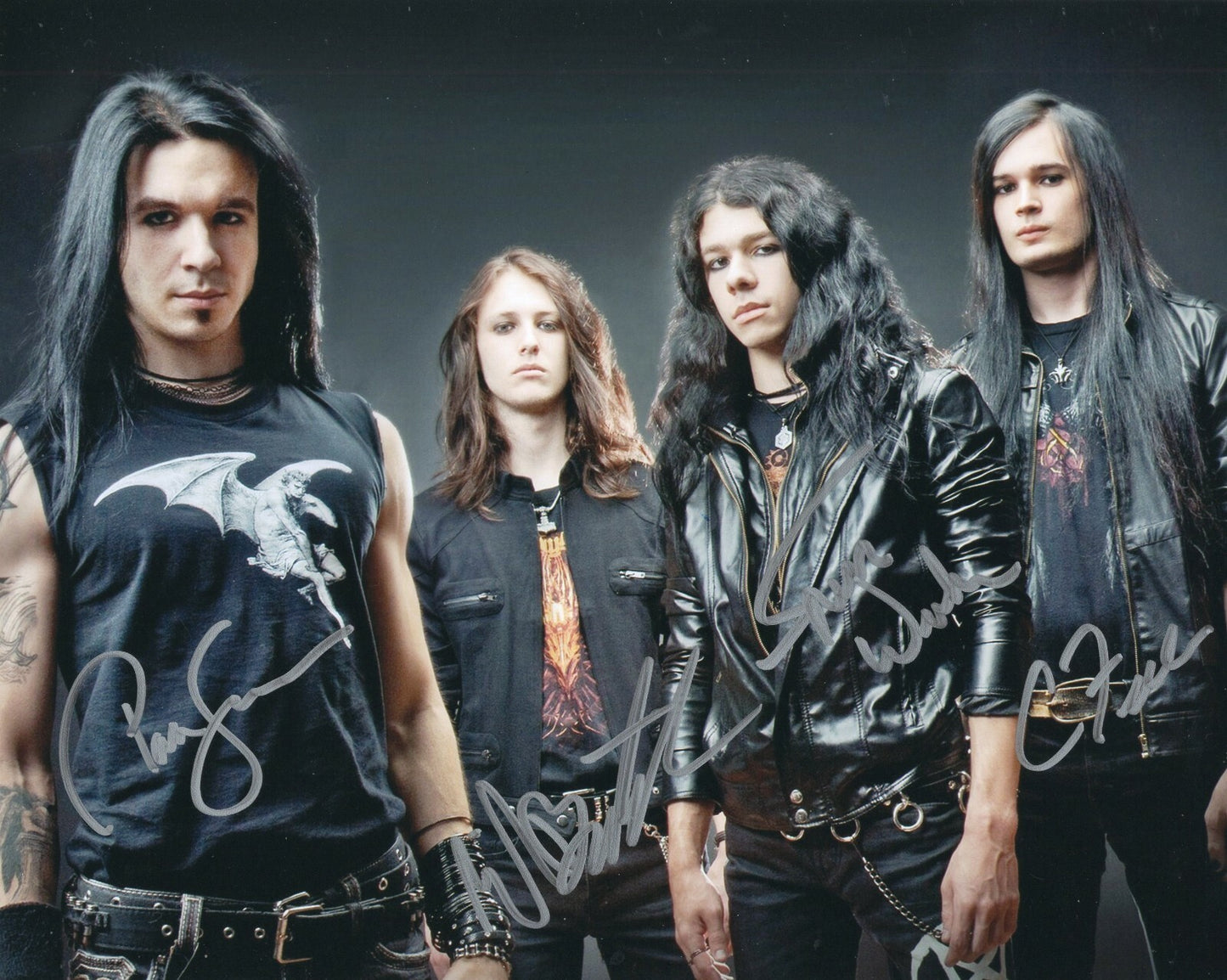 Starkill Group Band Signed 8x10 Photo w/COA Before Hope Fades Gravity