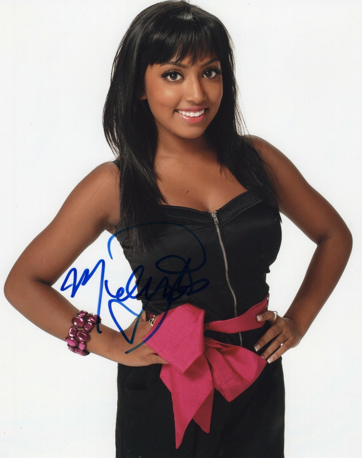 Melinda Shankar Signed 8x10 Photo w/COA Degrassi Alli Bhandari #3