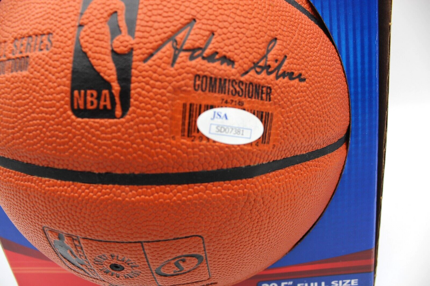 Giannis Antetokounmpo Signed Bucks Spalding Basketball w/JSA COA SD07381 Debut