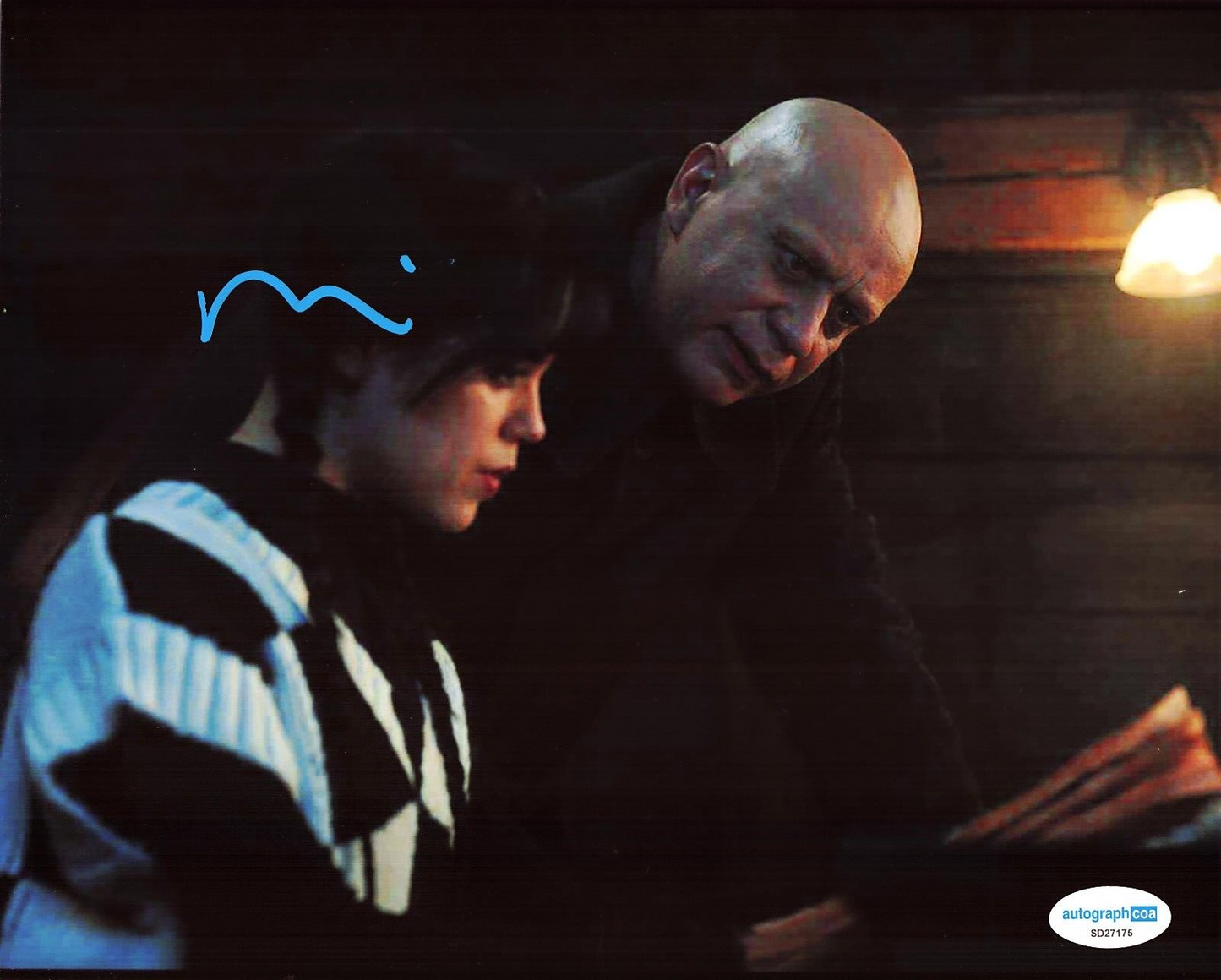 Fred Armisen Signed Uncle Fester Wednesday 8x10 Photo w/ACOA SD27175