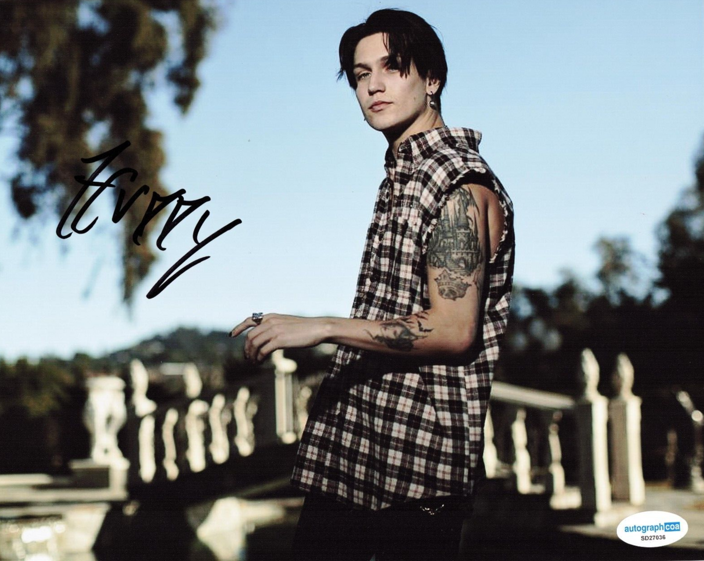 Huddy Cole Hudson Signed 8x10 Photo Hype House Hip Hop Rap w/ACOA SD27036