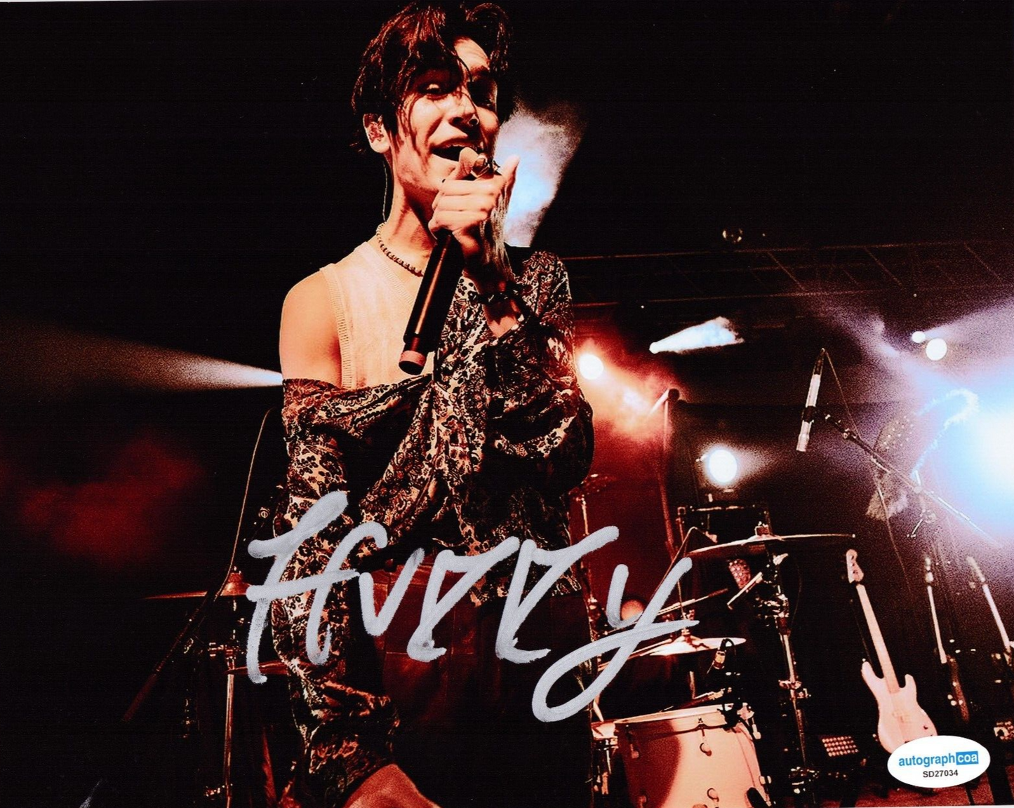 Huddy Cole Hudson Signed 8x10 Photo Hype House Hip Hop Rap w/ACOA SD27034