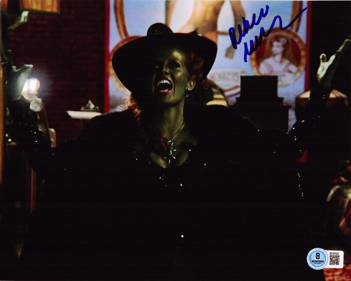 Rebecca Mader Signed Zelena Once Upon a Time 8x10 Photo W/Beckett COA BS38305