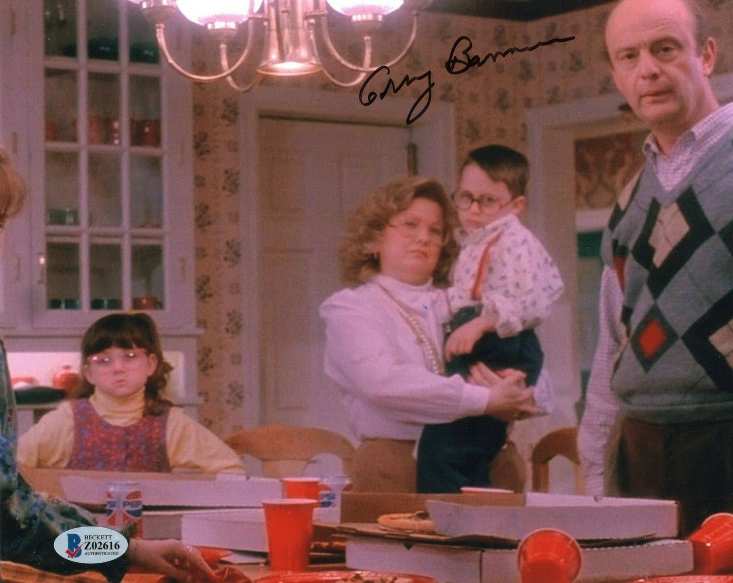 Gerry Bamman Signed Home Alone Uncle Frank 8x10 Photo w/Beckett COA Z02616