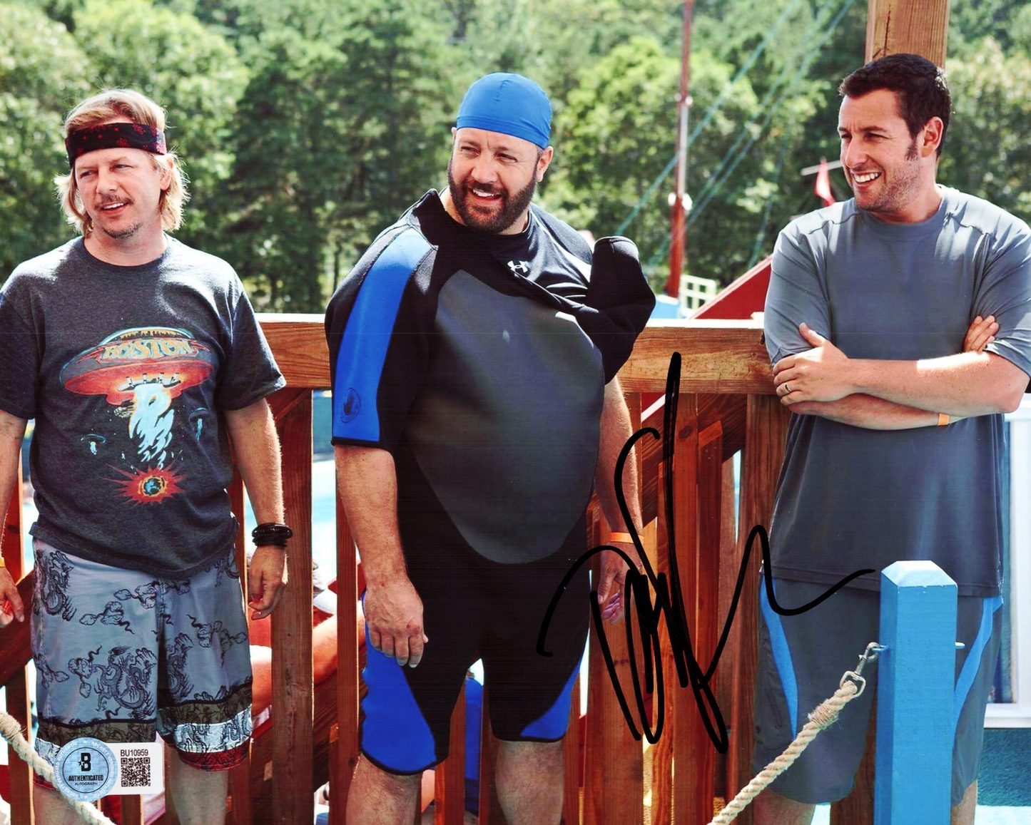 David Spade Signed Grown Ups Marcus Higgins 8x10 Photo W/Beckett COA BU10959