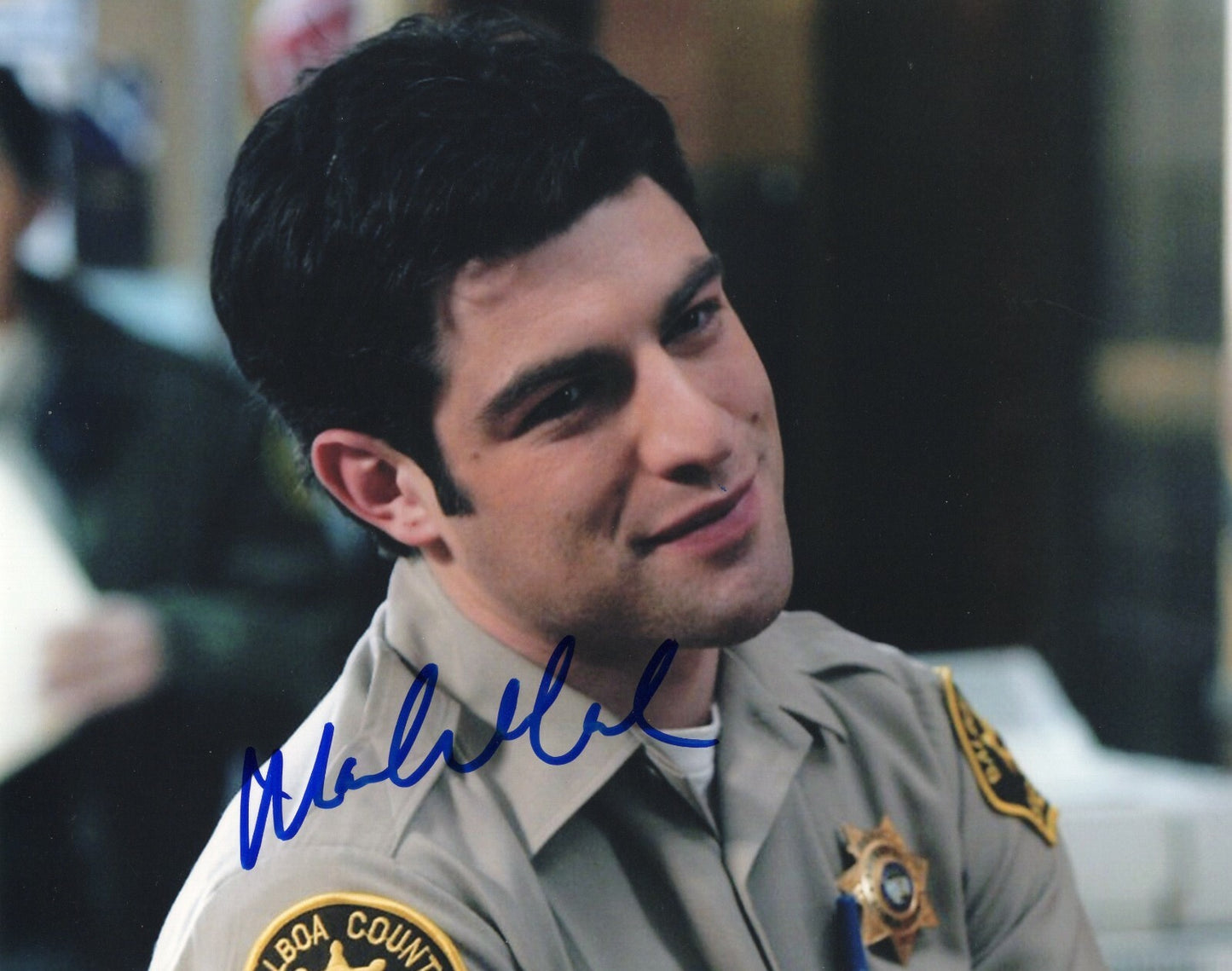 Max Greenfield Signed 8x10 Photo w/COA New Girl Veronica Mars #1