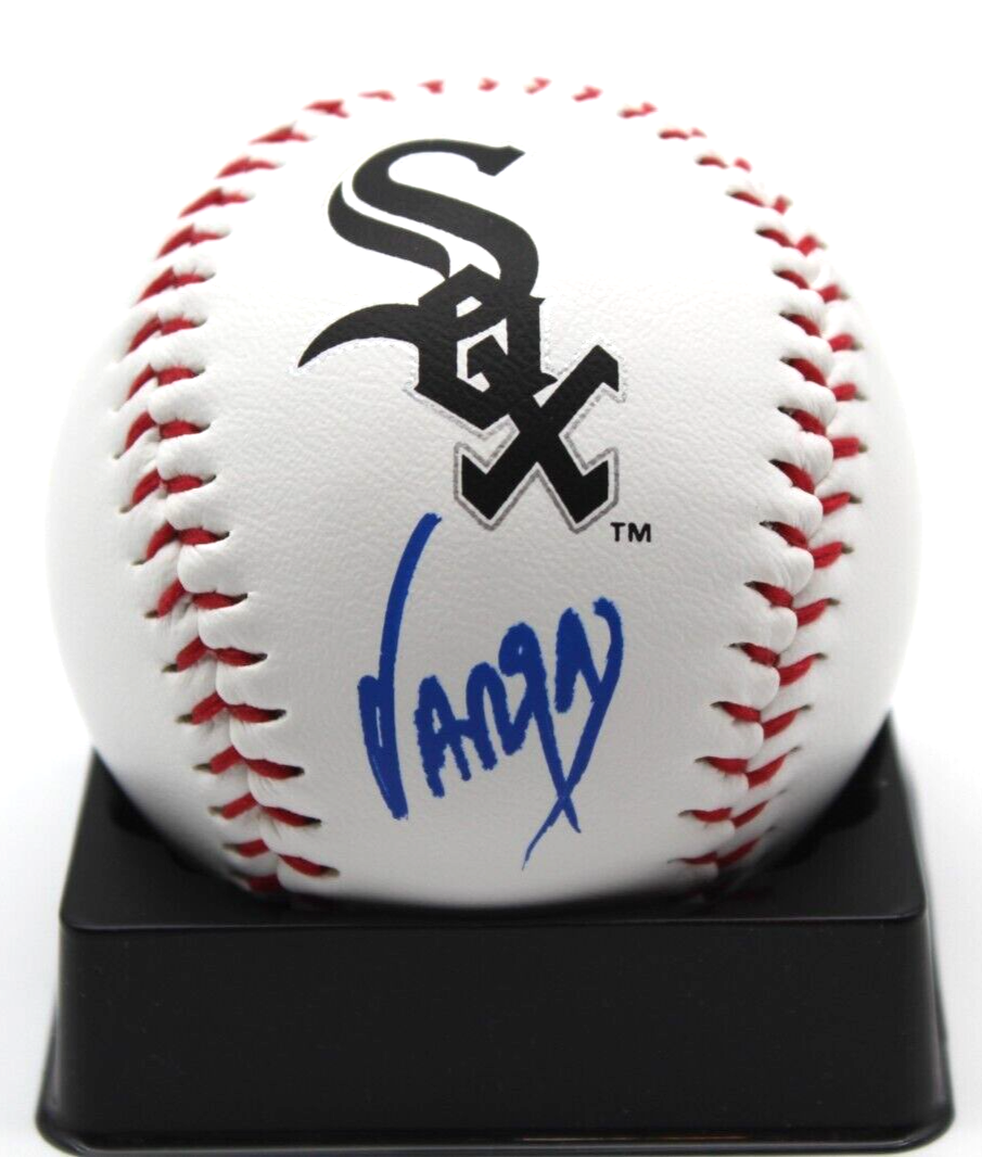 Miguel Vargas Signed White Sox Major League Logo Ball w/Beckett BAS BR93260