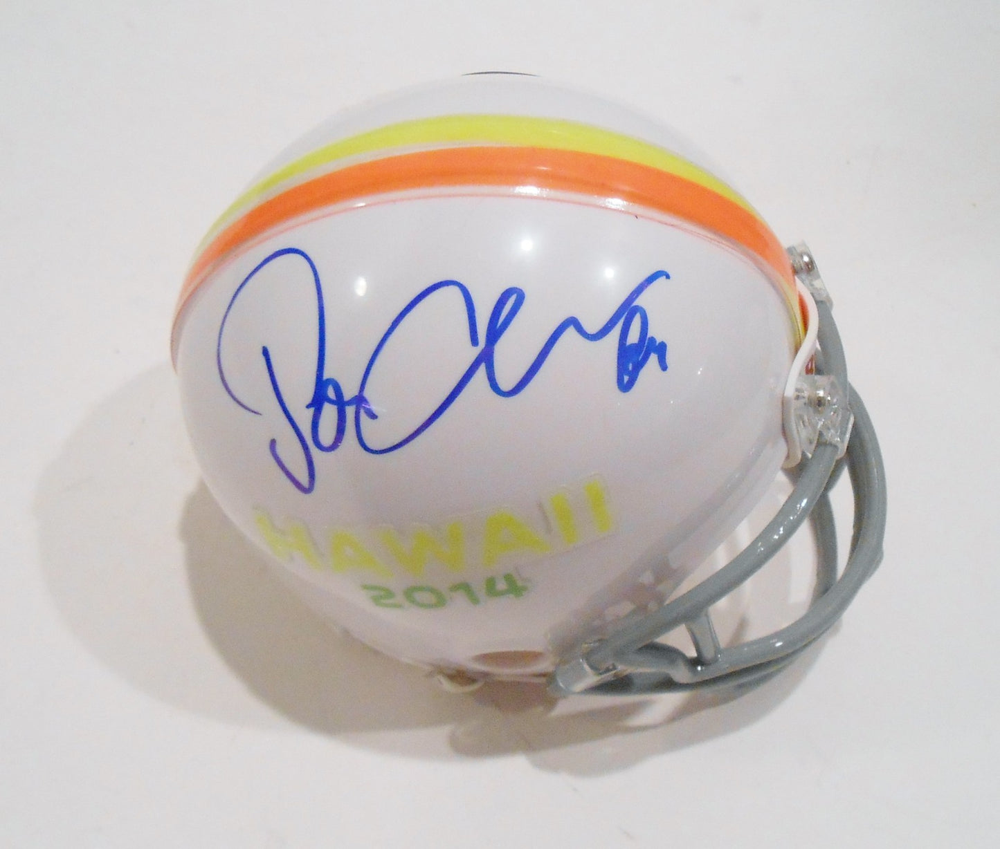 Jordan Cameron Signed 2013 Pro Bowl Mini Football Helmet w/COA Browns
