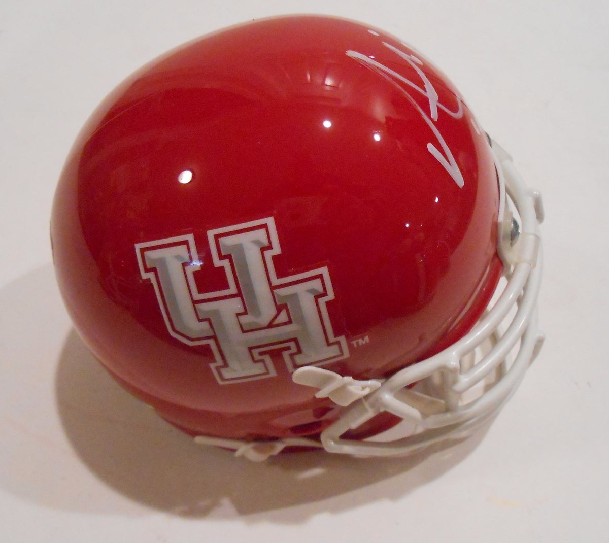 Andre Ware Signed University of Houston Cougars Mini Helmet w/COA