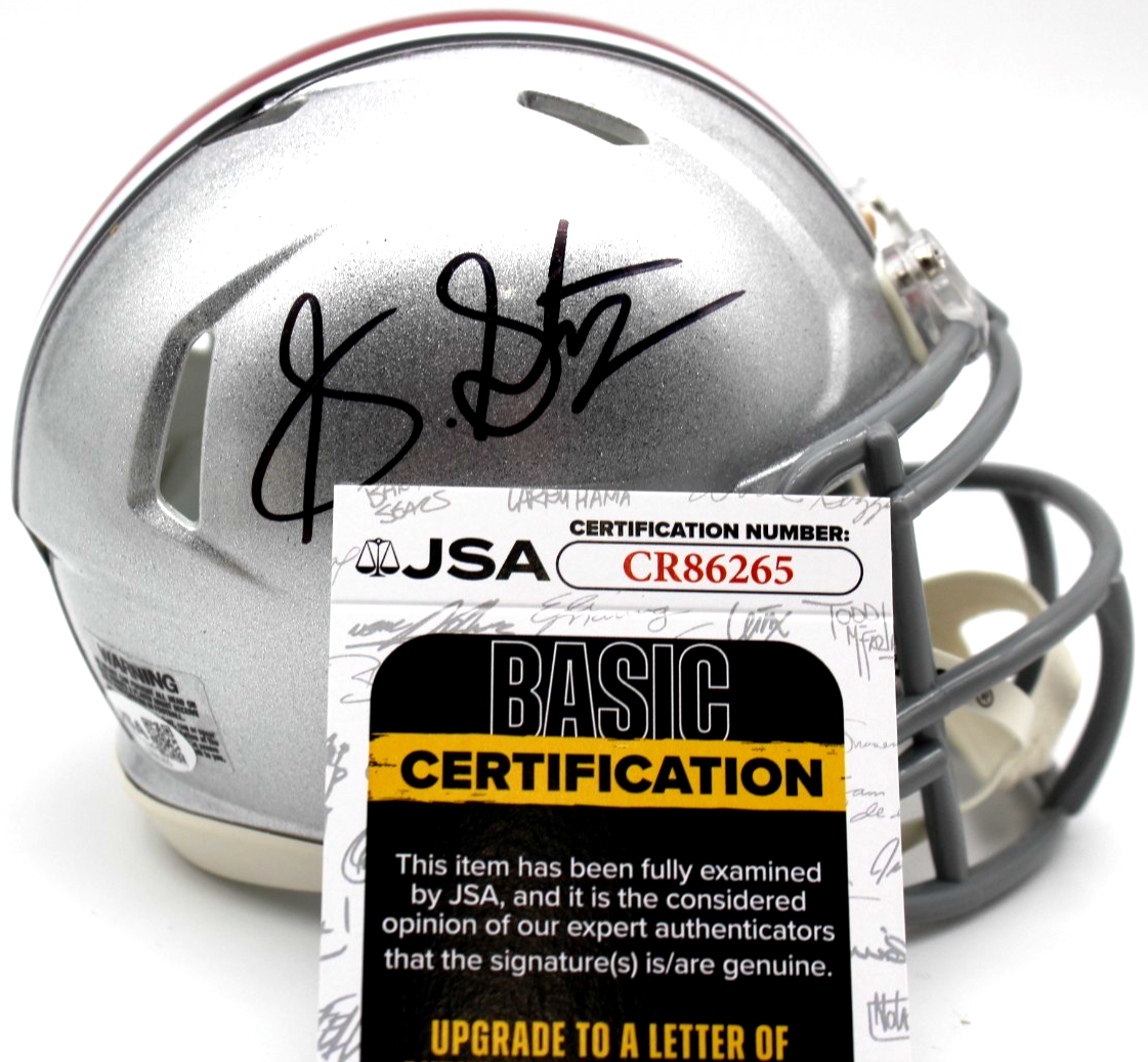 Sonny Styles Signed Ohio State Buckeyes Mini Football Helmet w/JSA COA CR86265
