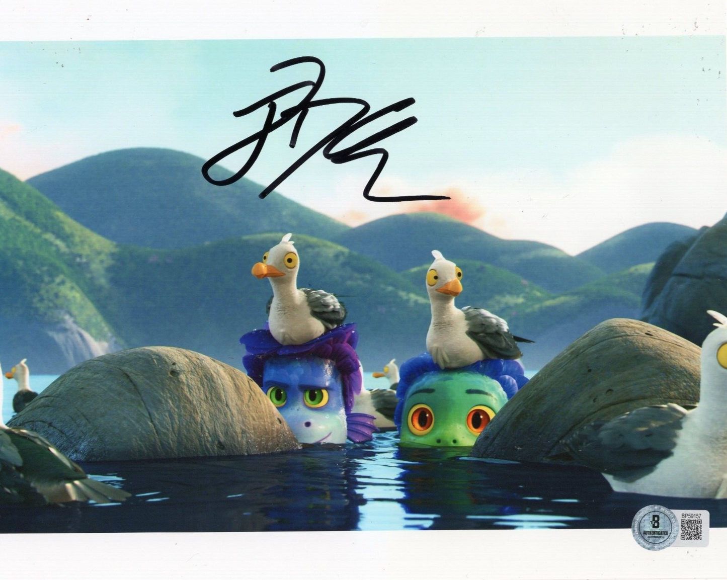 Jack Dylan Grazer Luca Alberto Scorfano Signed 8x10 Photo w/Beckett COA BP59157