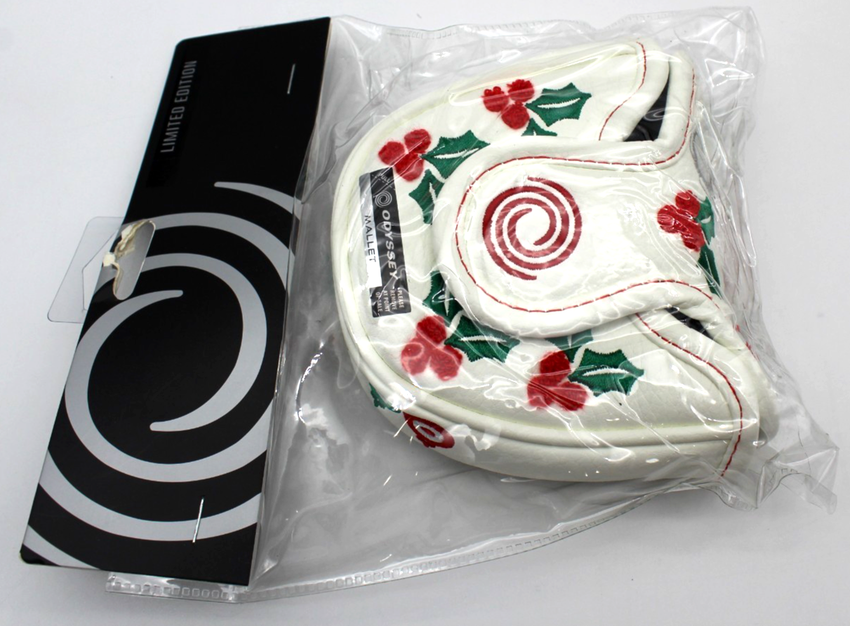 Brand New Odyssey Limited Edition Santa Clause Mallet Golf Putter Cover X-Mas