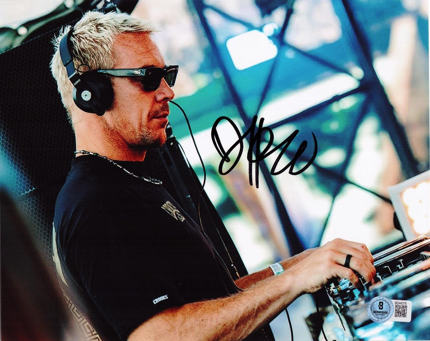 Diplo Signed Music DJ Electronic Dance EDM 8x10 Photo w/Beckett COA BQ44378